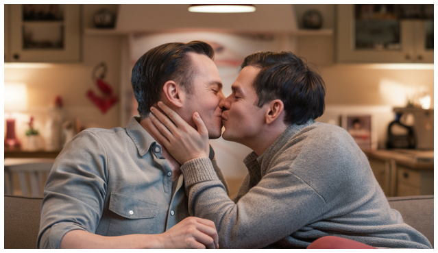 AI 接吻打造的包容性藝術